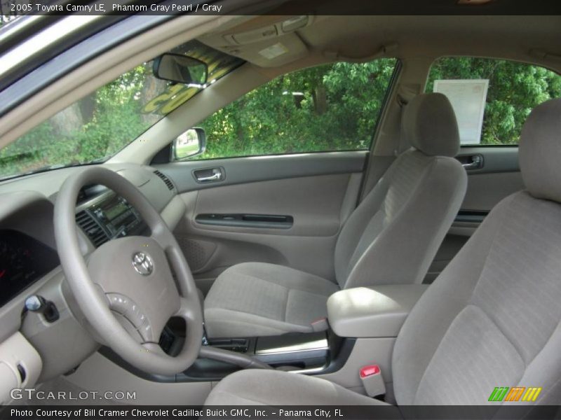 Phantom Gray Pearl / Gray 2005 Toyota Camry LE