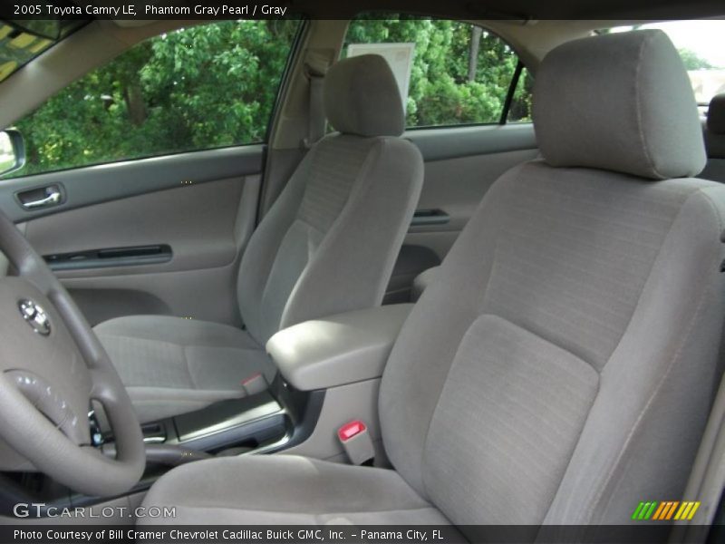 Phantom Gray Pearl / Gray 2005 Toyota Camry LE