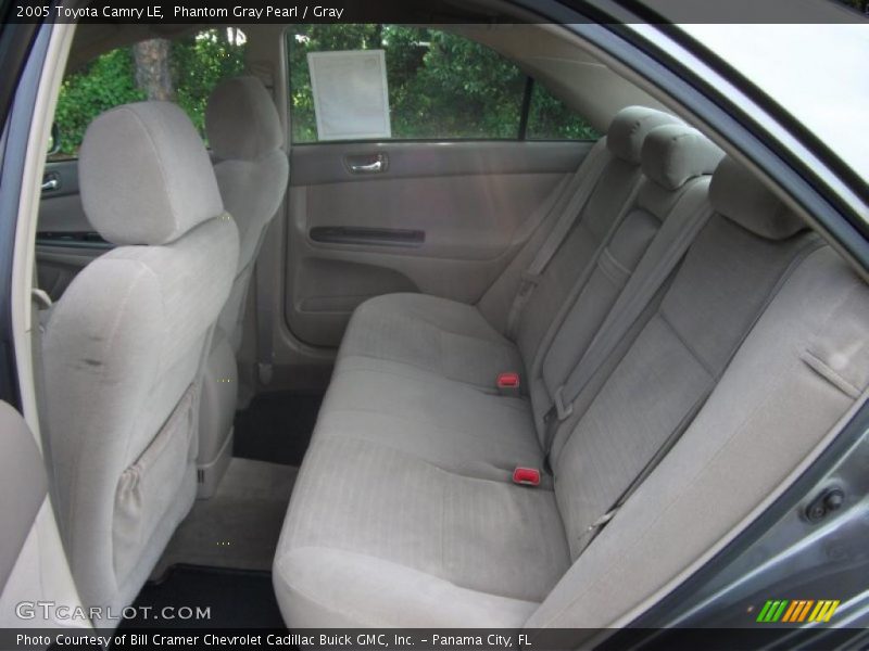 Phantom Gray Pearl / Gray 2005 Toyota Camry LE