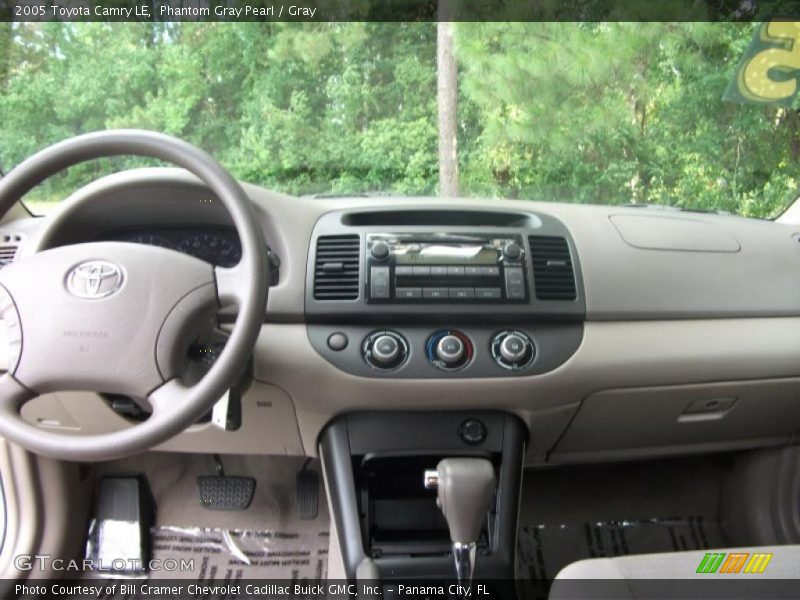 Phantom Gray Pearl / Gray 2005 Toyota Camry LE