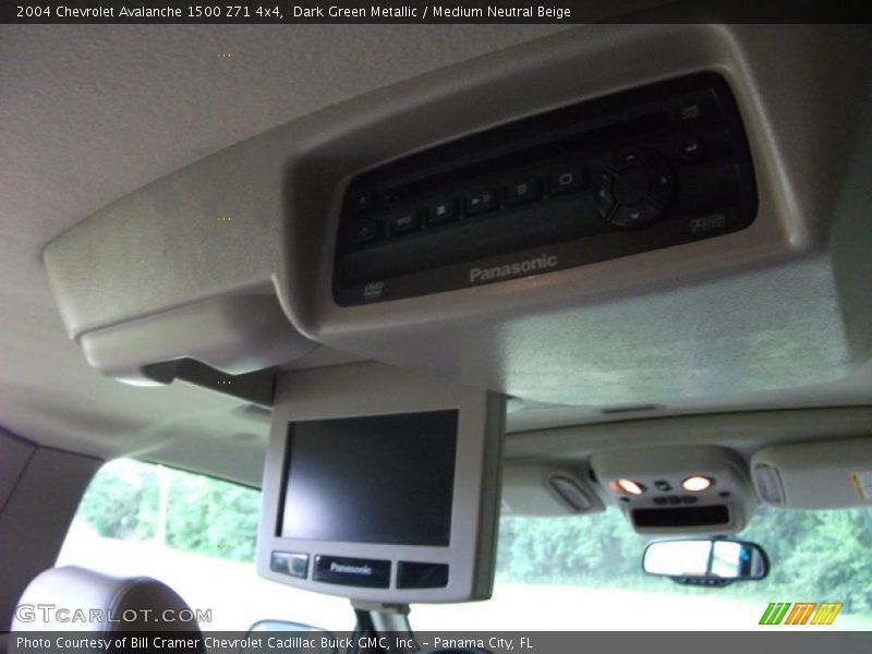 Dark Green Metallic / Medium Neutral Beige 2004 Chevrolet Avalanche 1500 Z71 4x4
