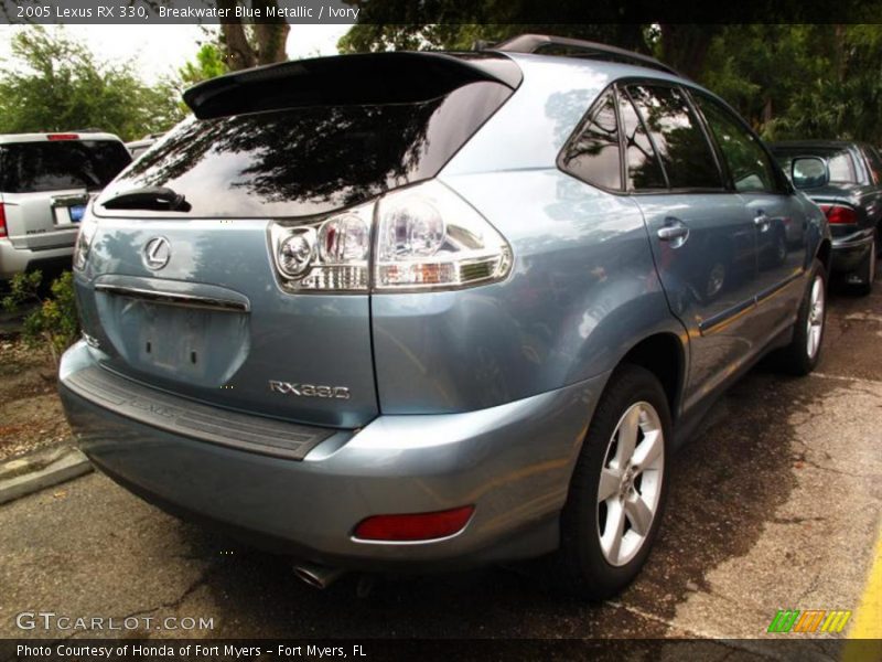 Breakwater Blue Metallic / Ivory 2005 Lexus RX 330