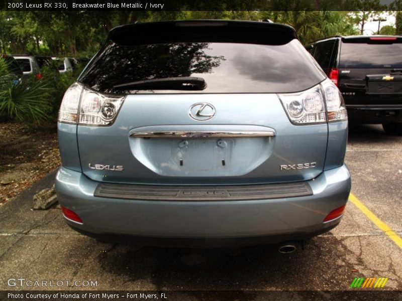 Breakwater Blue Metallic / Ivory 2005 Lexus RX 330