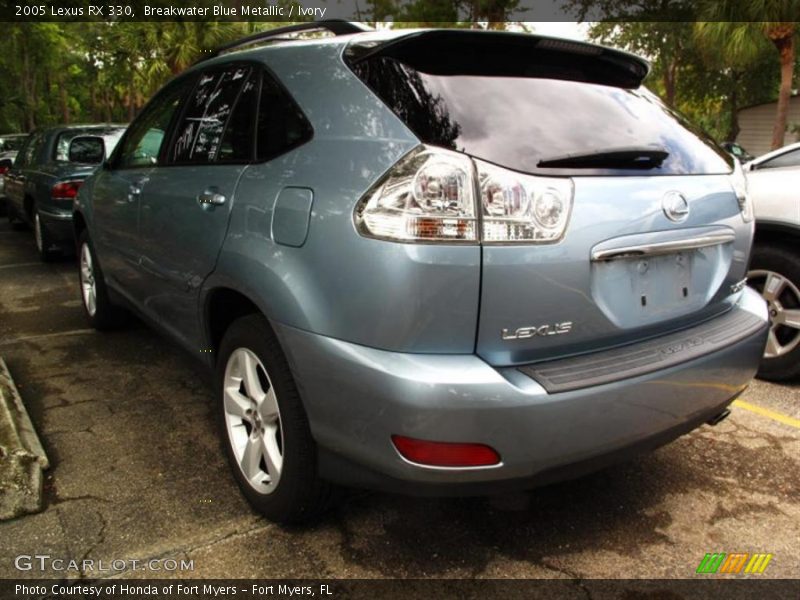 Breakwater Blue Metallic / Ivory 2005 Lexus RX 330