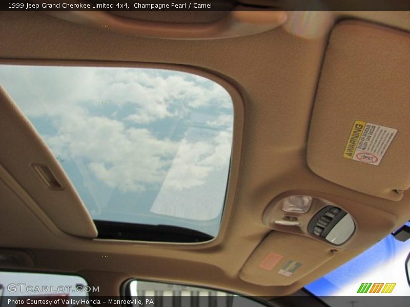 Champagne Pearl / Camel 1999 Jeep Grand Cherokee Limited 4x4