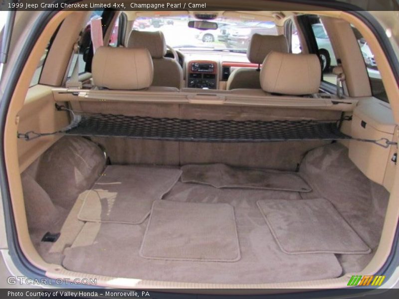 Champagne Pearl / Camel 1999 Jeep Grand Cherokee Limited 4x4