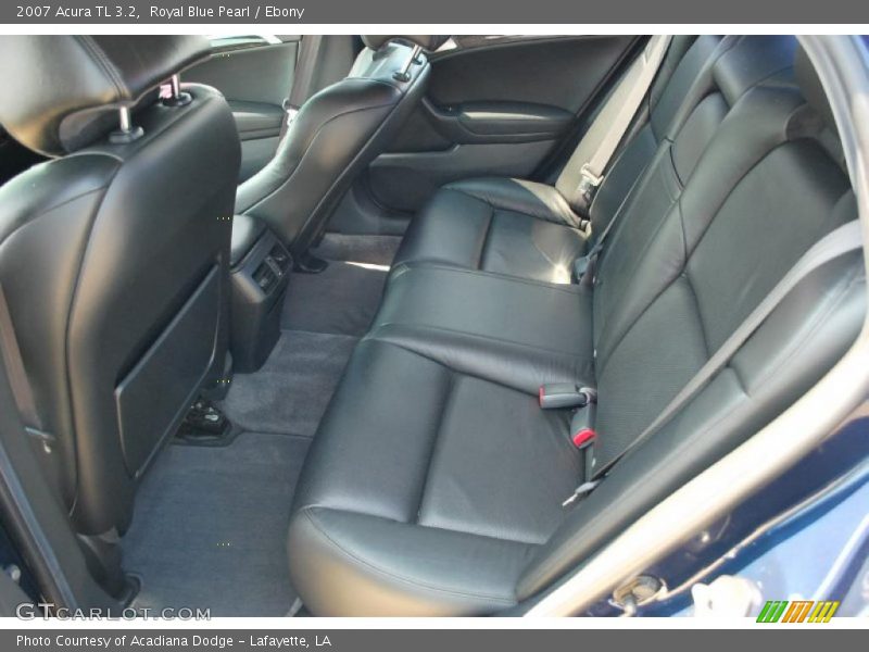 Royal Blue Pearl / Ebony 2007 Acura TL 3.2
