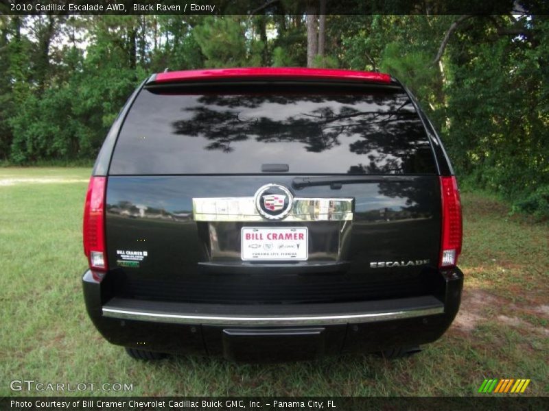 Black Raven / Ebony 2010 Cadillac Escalade AWD