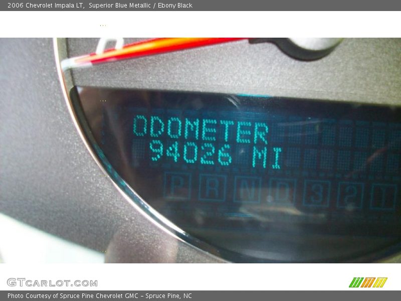 Superior Blue Metallic / Ebony Black 2006 Chevrolet Impala LT