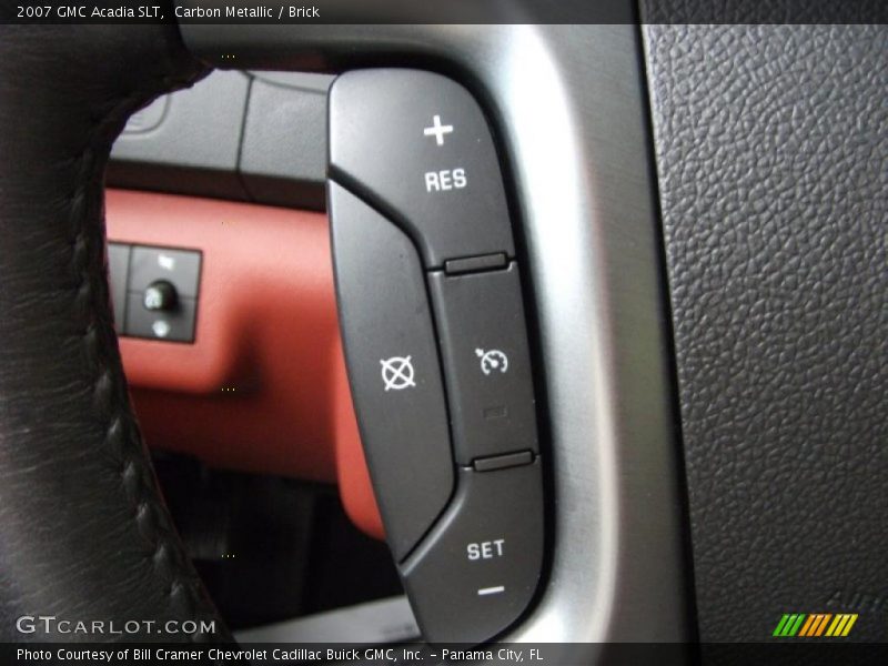 Carbon Metallic / Brick 2007 GMC Acadia SLT