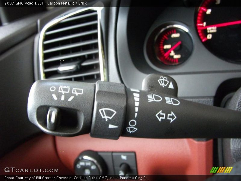 Carbon Metallic / Brick 2007 GMC Acadia SLT