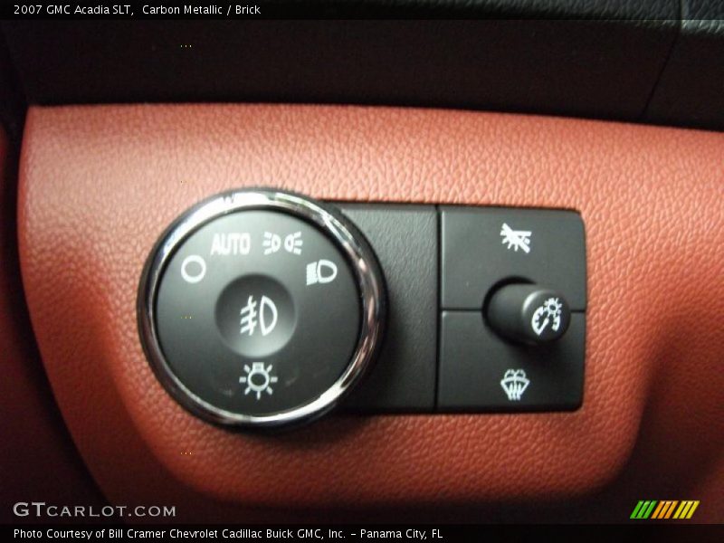 Carbon Metallic / Brick 2007 GMC Acadia SLT