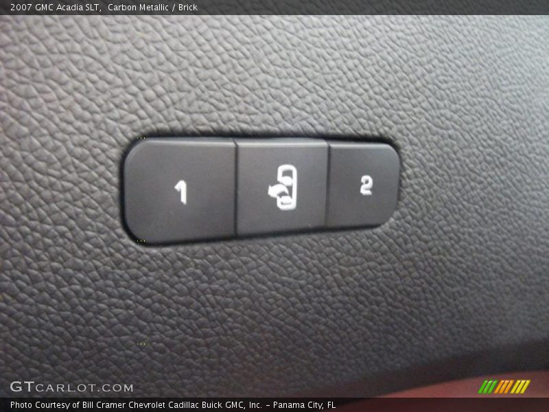 Carbon Metallic / Brick 2007 GMC Acadia SLT