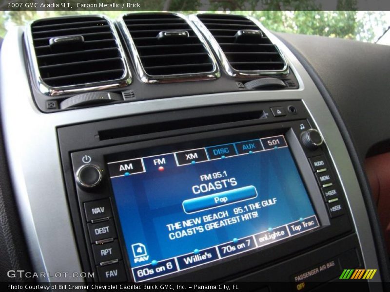 Carbon Metallic / Brick 2007 GMC Acadia SLT
