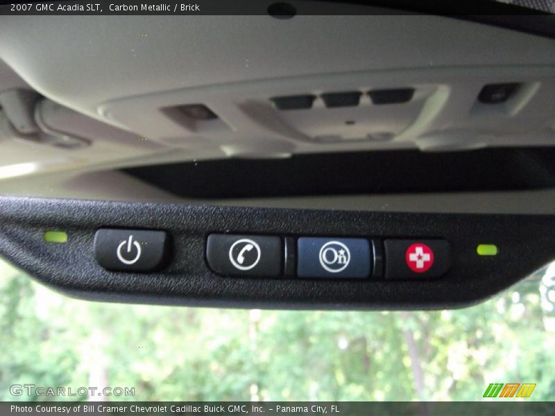 Carbon Metallic / Brick 2007 GMC Acadia SLT