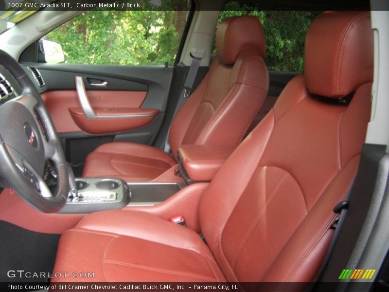 Carbon Metallic / Brick 2007 GMC Acadia SLT