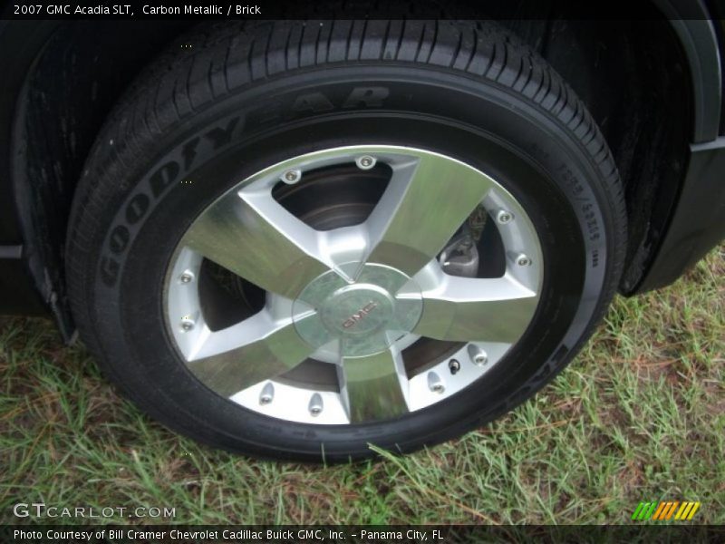 Carbon Metallic / Brick 2007 GMC Acadia SLT