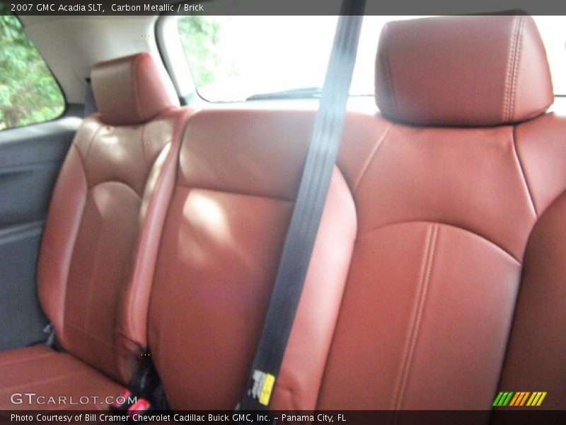 Carbon Metallic / Brick 2007 GMC Acadia SLT