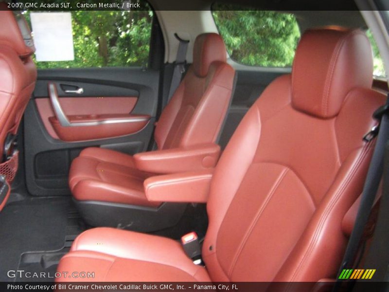 Carbon Metallic / Brick 2007 GMC Acadia SLT