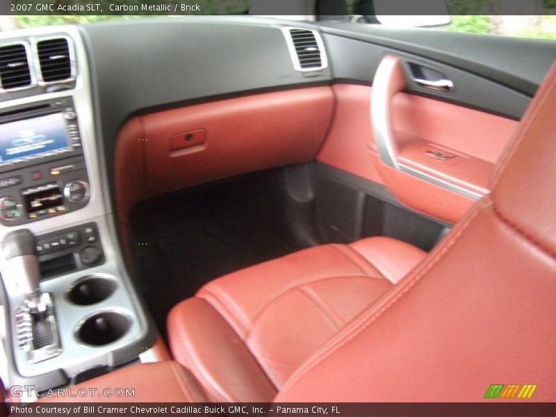 Carbon Metallic / Brick 2007 GMC Acadia SLT