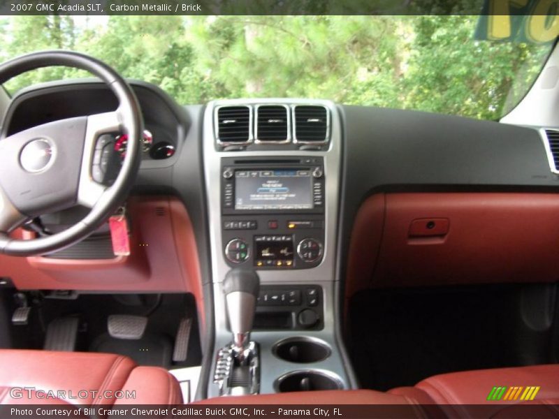 Carbon Metallic / Brick 2007 GMC Acadia SLT