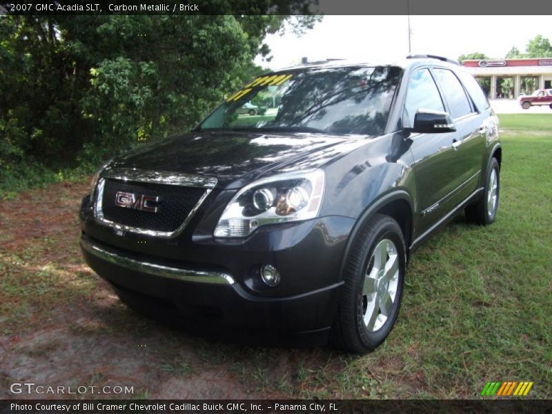 Carbon Metallic / Brick 2007 GMC Acadia SLT