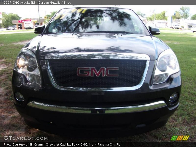 Carbon Metallic / Brick 2007 GMC Acadia SLT