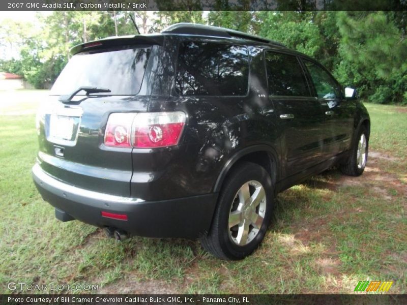 Carbon Metallic / Brick 2007 GMC Acadia SLT