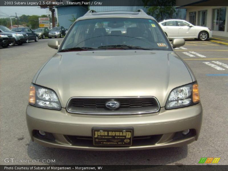 Titanium Pearl / Gray 2003 Subaru Legacy 2.5 GT Wagon