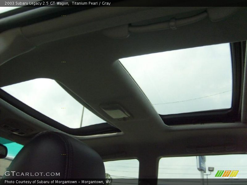Titanium Pearl / Gray 2003 Subaru Legacy 2.5 GT Wagon