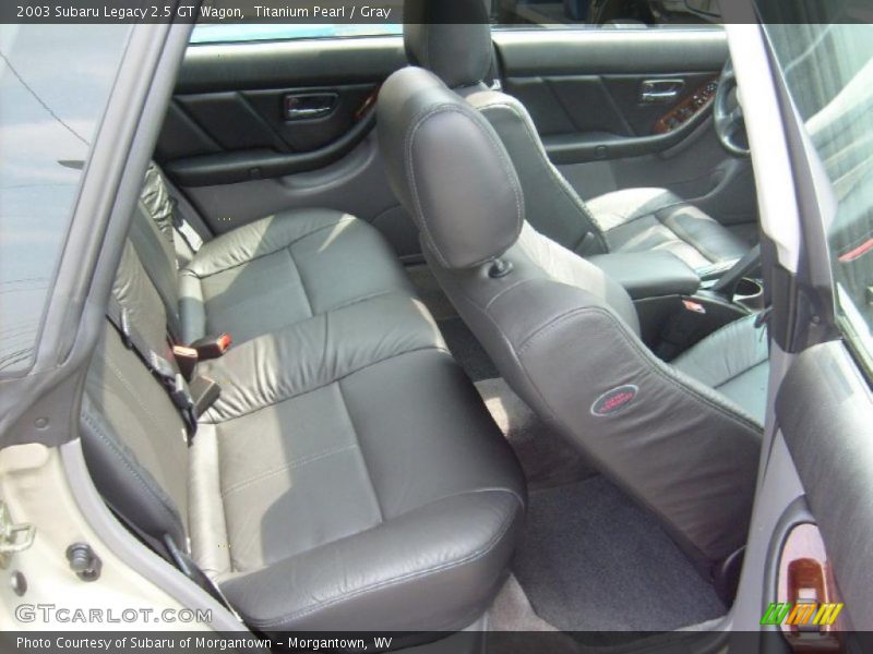 Titanium Pearl / Gray 2003 Subaru Legacy 2.5 GT Wagon
