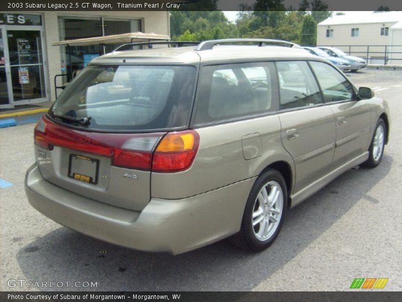 Titanium Pearl / Gray 2003 Subaru Legacy 2.5 GT Wagon