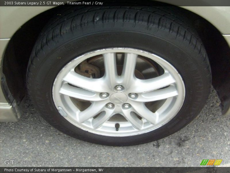 Titanium Pearl / Gray 2003 Subaru Legacy 2.5 GT Wagon