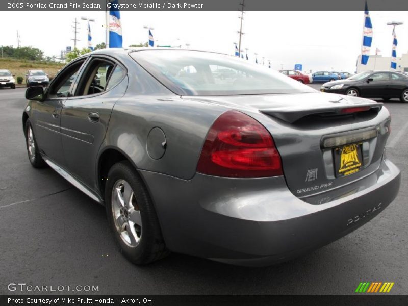Graystone Metallic / Dark Pewter 2005 Pontiac Grand Prix Sedan