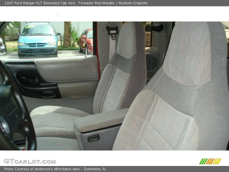 Toreador Red Metallic / Medium Graphite 1997 Ford Ranger XLT Extended Cab 4x4