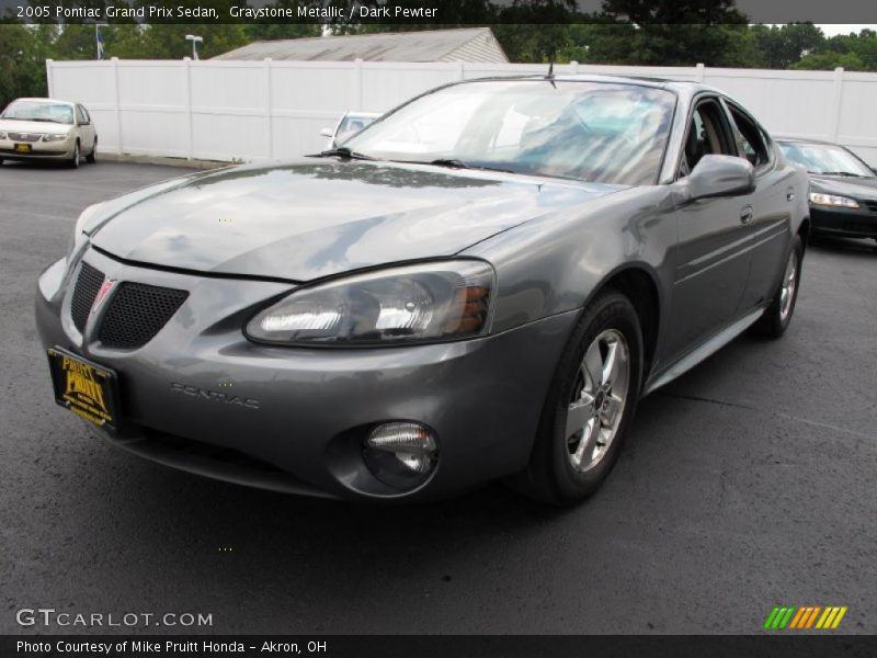 Graystone Metallic / Dark Pewter 2005 Pontiac Grand Prix Sedan