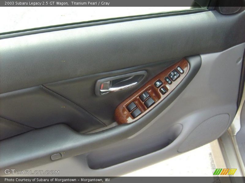Titanium Pearl / Gray 2003 Subaru Legacy 2.5 GT Wagon