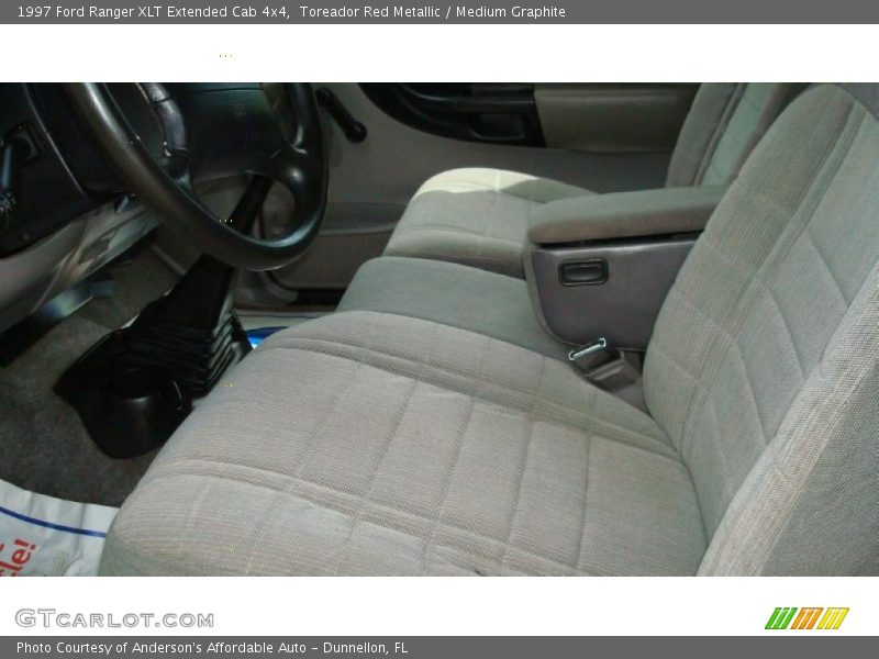 Toreador Red Metallic / Medium Graphite 1997 Ford Ranger XLT Extended Cab 4x4