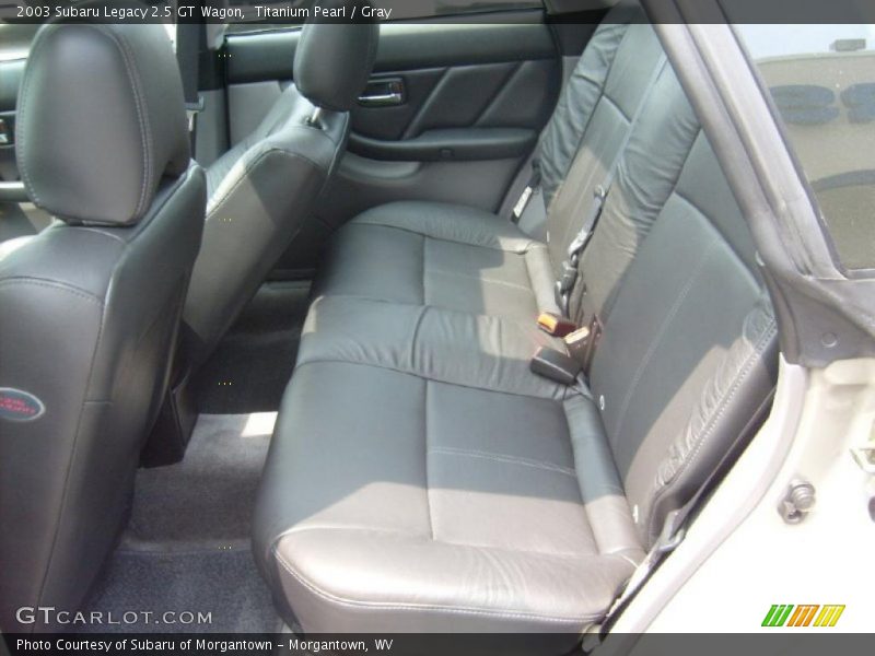 Titanium Pearl / Gray 2003 Subaru Legacy 2.5 GT Wagon