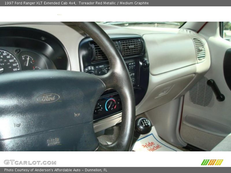 Toreador Red Metallic / Medium Graphite 1997 Ford Ranger XLT Extended Cab 4x4