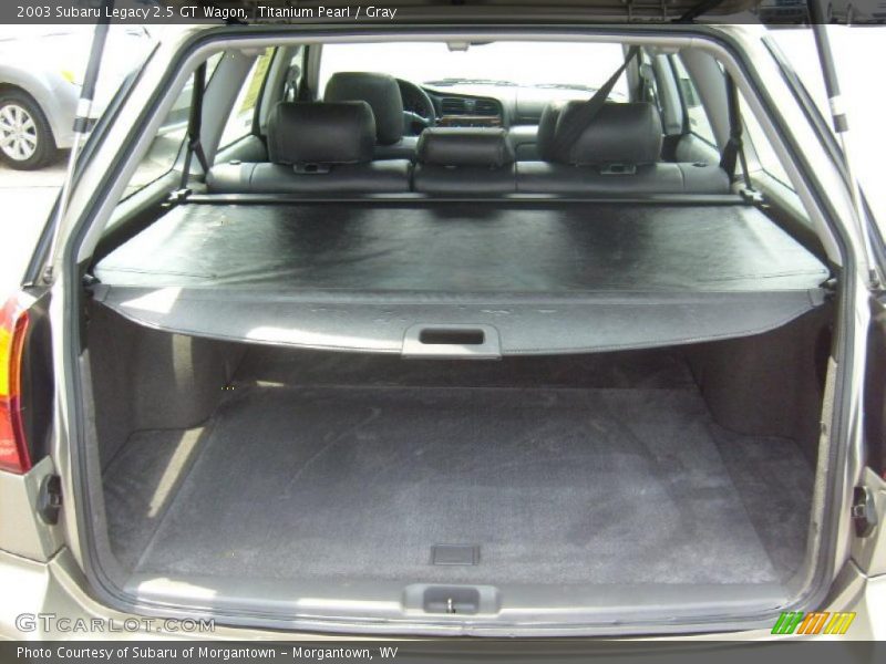 Titanium Pearl / Gray 2003 Subaru Legacy 2.5 GT Wagon