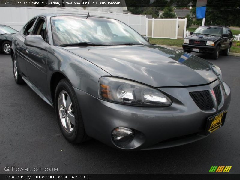 Graystone Metallic / Dark Pewter 2005 Pontiac Grand Prix Sedan