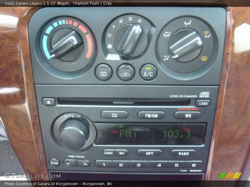 Titanium Pearl / Gray 2003 Subaru Legacy 2.5 GT Wagon