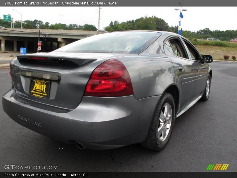 Graystone Metallic / Dark Pewter 2005 Pontiac Grand Prix Sedan