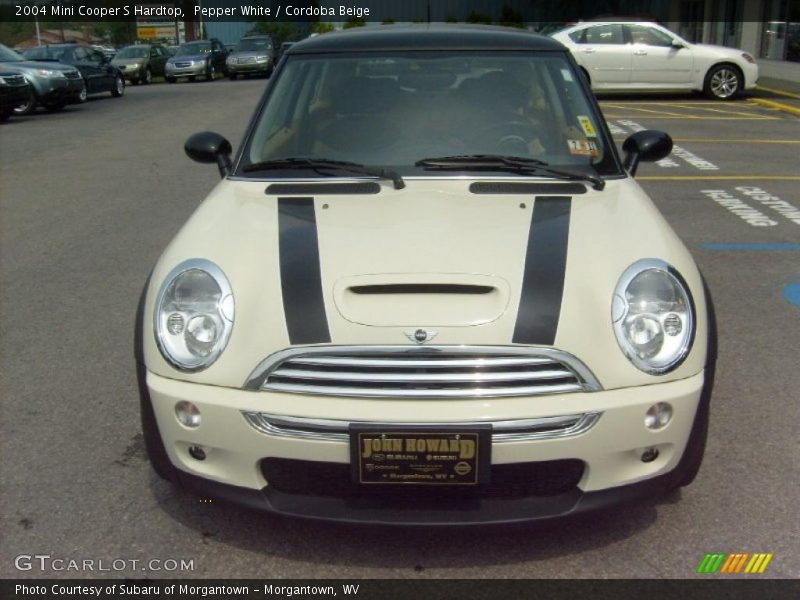 Pepper White / Cordoba Beige 2004 Mini Cooper S Hardtop