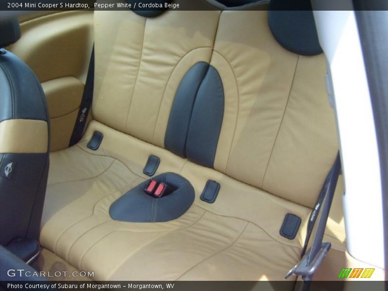 Pepper White / Cordoba Beige 2004 Mini Cooper S Hardtop