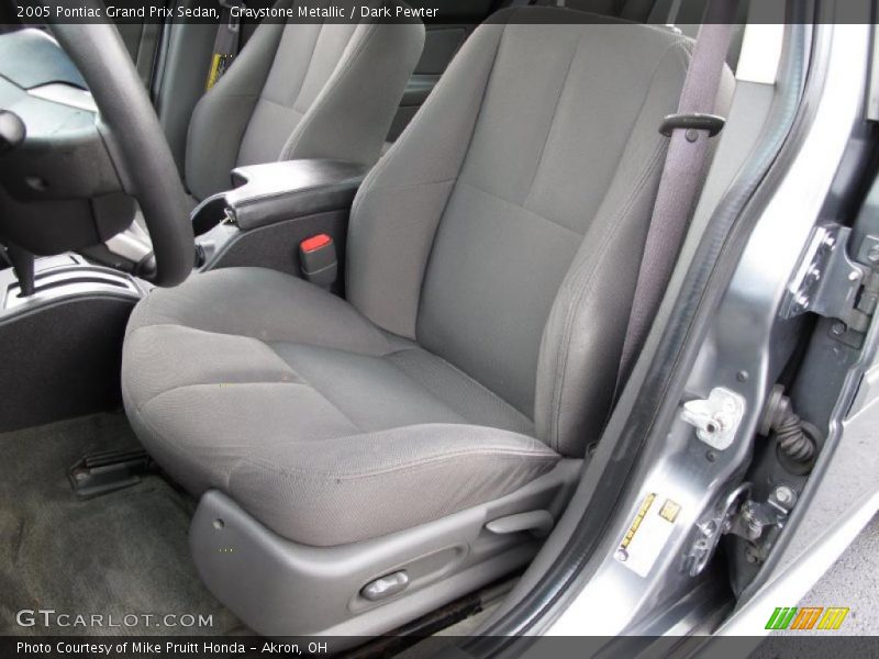 Graystone Metallic / Dark Pewter 2005 Pontiac Grand Prix Sedan