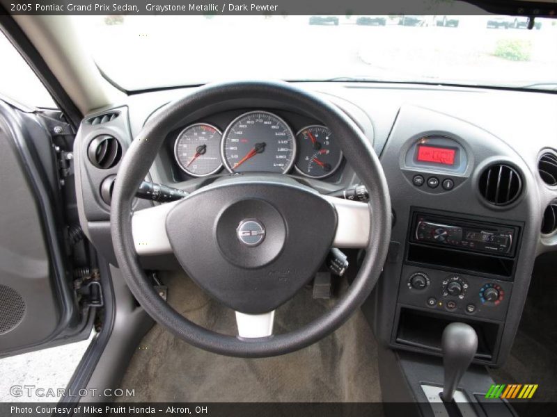 Graystone Metallic / Dark Pewter 2005 Pontiac Grand Prix Sedan