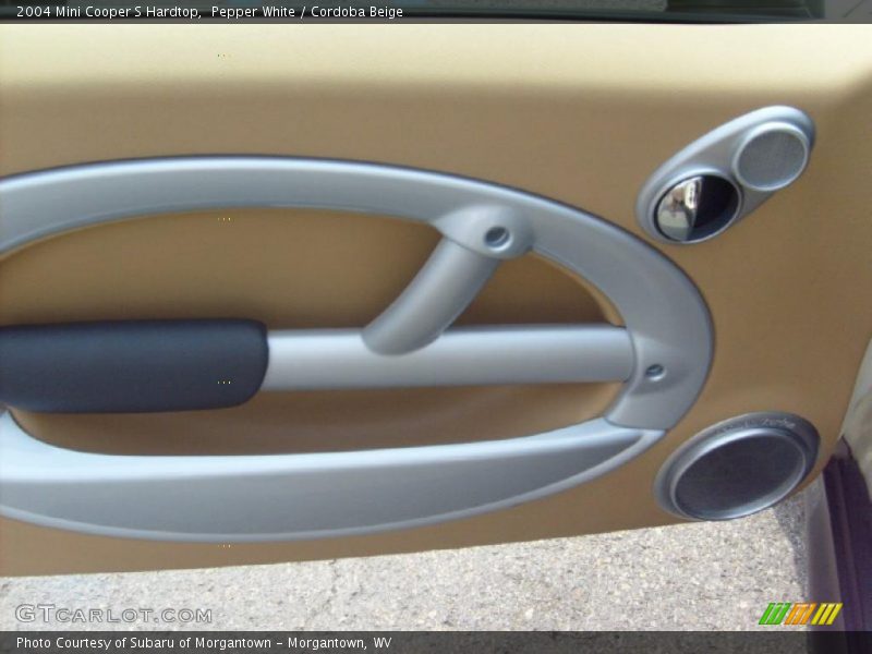 Pepper White / Cordoba Beige 2004 Mini Cooper S Hardtop