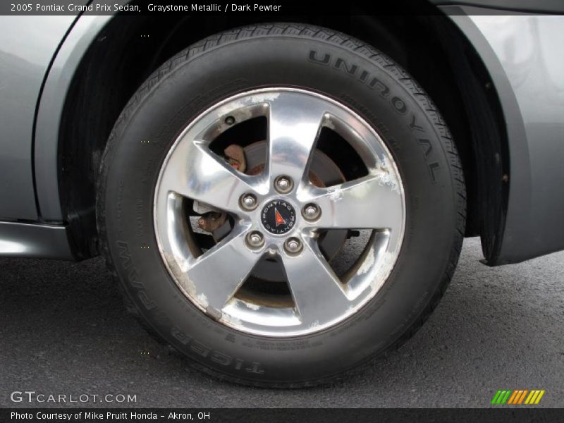 Graystone Metallic / Dark Pewter 2005 Pontiac Grand Prix Sedan